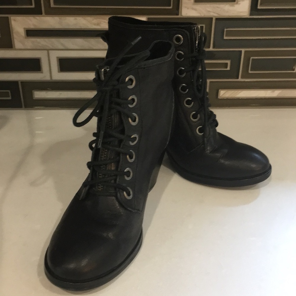 Kork-ease black booties 7